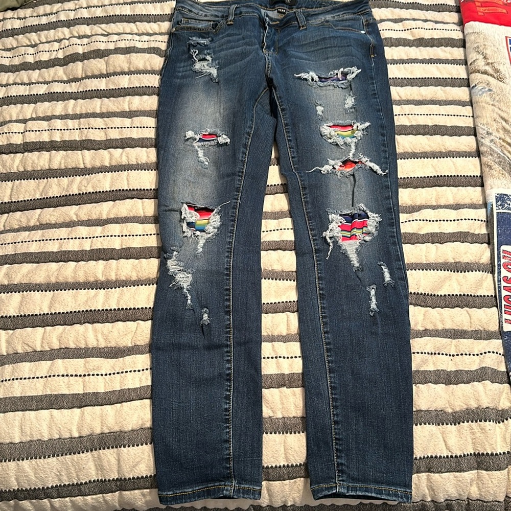 Judy Blue distressed skinny jeans